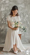 Load image into Gallery viewer, Tea Length White Dresses (Various Designs/Customisable)