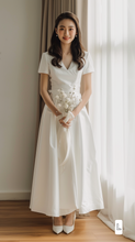 Load image into Gallery viewer, Tea Length White Dresses (Various Designs/Customisable)
