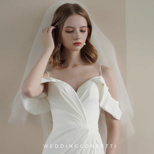 Load image into Gallery viewer, The Mizuki Wedding Bridal Off Shoulder Gown
