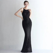 Load image into Gallery viewer, The Freyan Sleeveless Sequined Gown (Available in 6 colours)