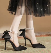 Load image into Gallery viewer, The Hazelle Wedding Bridal Heels (Available in 2 colours)