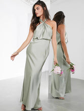 Load image into Gallery viewer, The Liana Bridesmaid Satin Series (Customisable)