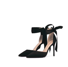 Load image into Gallery viewer, The Isabelle Champagne Lace Up Heels (Available in 3 Colours)