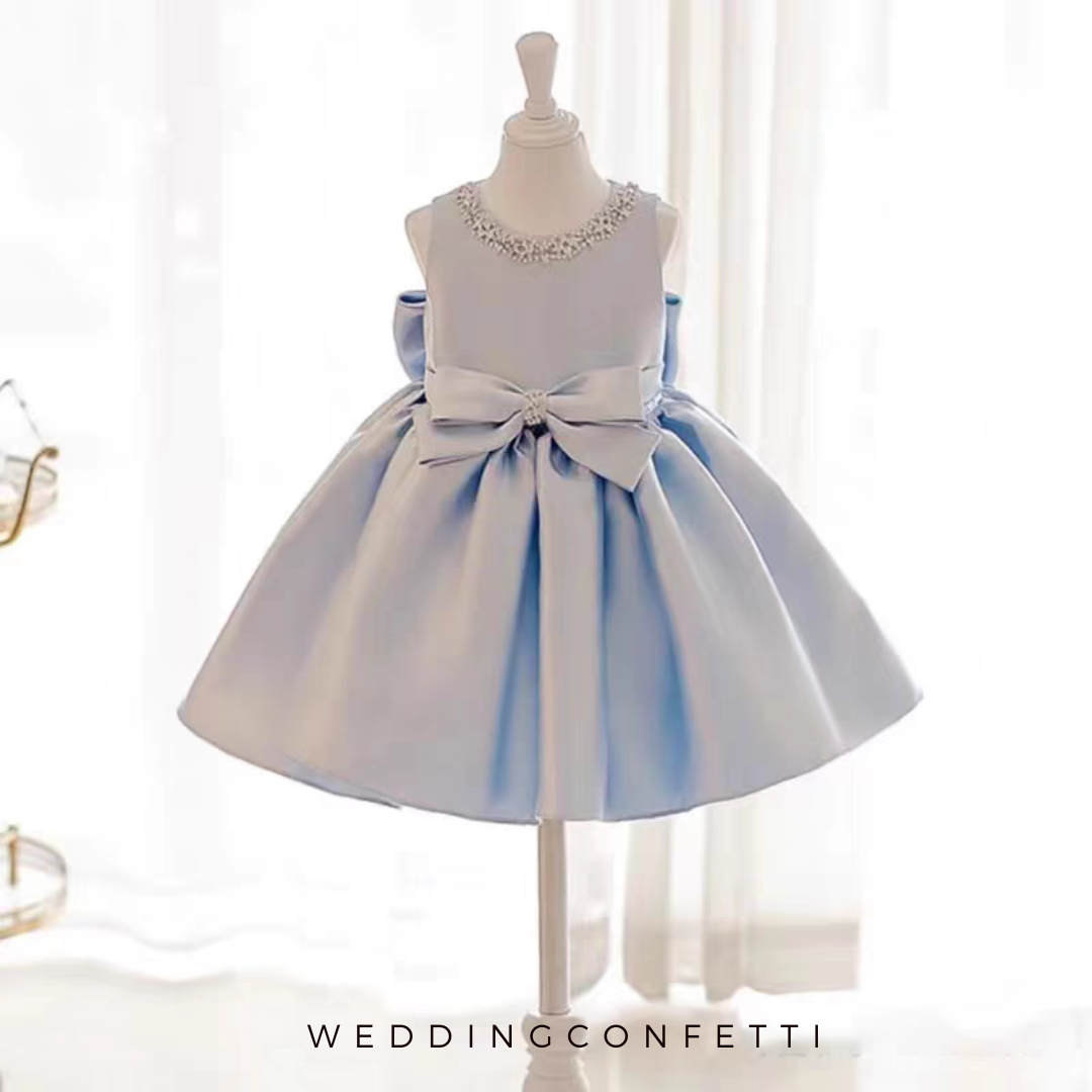 sachin and babi light blue dress Royal Blue Flower Girl Dress Princess Beaded Little Kids Pageant Party Dress   Bridelily