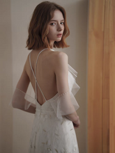 Load image into Gallery viewer, The Levelle Wedding Bridal Halter Floral Gown