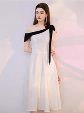 Load image into Gallery viewer, The Evalynn White Short Dress
