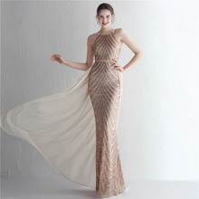 Load image into Gallery viewer, The Freyan Sleeveless Sequined Gown (Available in 6 colours)