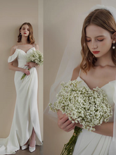 Load image into Gallery viewer, The Mizuki Wedding Bridal Off Shoulder Gown