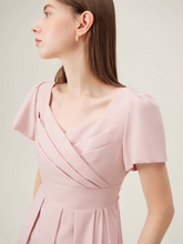 Load image into Gallery viewer, The Emmie Wedding Bridal Midi Dress (Available in 2 colours)