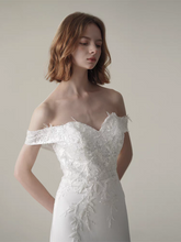 Load image into Gallery viewer, The Sophie Wedding Bridal Off Shoulder Gown
