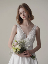 Load image into Gallery viewer, The Sapphire Wedding Bridal Sleeveless Gown
