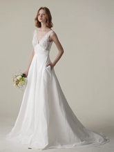 Load image into Gallery viewer, The Sapphire Wedding Bridal Sleeveless Gown