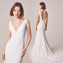 Load image into Gallery viewer, The Sinclair Wedding Bridal Sleeveless Gown