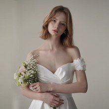 Load image into Gallery viewer, The Stellar Wedding Bridal Off Shoulder Gown
