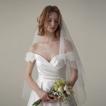 Load image into Gallery viewer, The Stellar Wedding Bridal Off Shoulder Gown