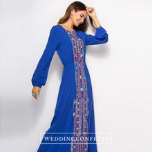 Load image into Gallery viewer, The Shazly Long Sleeve Gown (Various Colours)