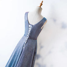 Load image into Gallery viewer, The Cailey Iridescent Sleeveless Gown - WeddingConfetti