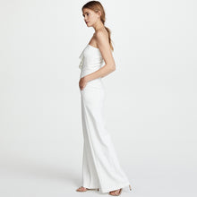 Load image into Gallery viewer, The Tetris White Toga Jumpsuit