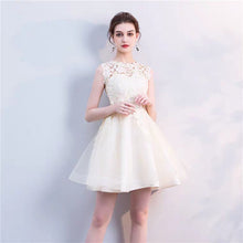 Load image into Gallery viewer, The Ixoria Sleeveless Lace Dress (Available in 4 colours) - WeddingConfetti