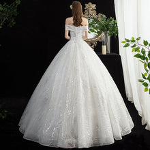 Load image into Gallery viewer, The Delaine Wedding Bridal Off Shoulder Gown