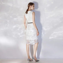 Load image into Gallery viewer, The Victoria White Lace Dress (Available in 2 colours) - WeddingConfetti