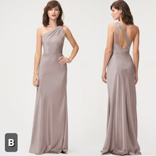Load image into Gallery viewer, The Lorde Satin Bridesmaid Dress (4 Different Designs)
