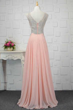 Load image into Gallery viewer, The Xandora Crystals Pink / Red / Blue Sleeveless Gown - WeddingConfetti