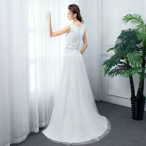 The Eartha Wedding Bridal Crop Top Maxi & Skirt (Customisable) - WeddingConfetti