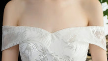 Load image into Gallery viewer, The Delaine Wedding Bridal Off Shoulder Gown
