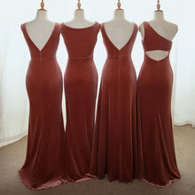 Load image into Gallery viewer, The Roselle Velvet Bridesmaid Collection (4 Different Designs)