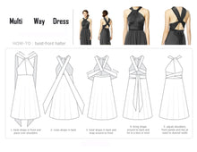 Load image into Gallery viewer, The Sara Infinity Convertible Wrap Dress