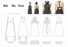 Load image into Gallery viewer, The Sara Infinity Convertible Wrap Dress