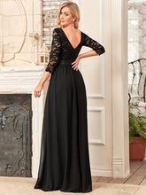 Load image into Gallery viewer, The Hyacinth Illusion Sleeves Gown (Available in 11 Colours)