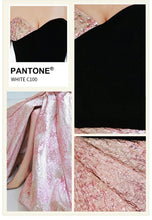 Load image into Gallery viewer, The Kalisa Black Pink Diamante Tube Dress