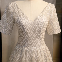 Load image into Gallery viewer, The Katrina Short Sleeve Grey Gown