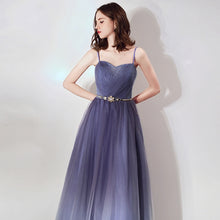 Load image into Gallery viewer, The Cassie Blue Ombre Sleeveless Gown
