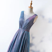 Load image into Gallery viewer, The Cailey Iridescent Sleeveless Gown - WeddingConfetti