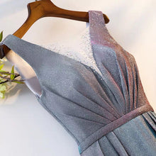 Load image into Gallery viewer, The Cailey Iridescent Sleeveless Gown - WeddingConfetti