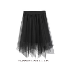 Load image into Gallery viewer, The Lorraine Bridesmaid Layered Tulle Skirt - WeddingConfetti