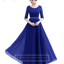 Load image into Gallery viewer, The Sophella Royal Blue / Bright Red / Wine Red / Black Dress - WeddingConfetti