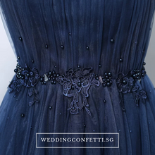 Load image into Gallery viewer, The Valerie Halter Tulle Gown (Available in 10 colours) - WeddingConfetti