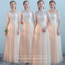 Load image into Gallery viewer, The Kosta Bridesmaid Collection (Champagne) - WeddingConfetti