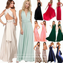 Load image into Gallery viewer, The Sara Infinity Convertible Wrap Dress - WeddingConfetti