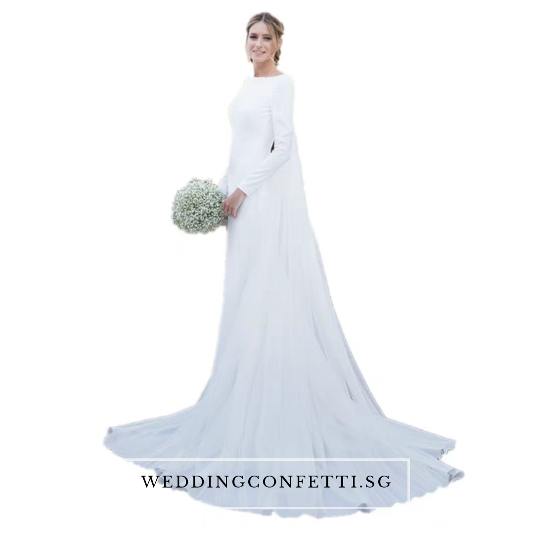 Wedding gowns 2025 with sleeves