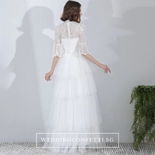 Load image into Gallery viewer, The Orelia Wedding Bridal Bohemian Two Piece Dress - WeddingConfetti