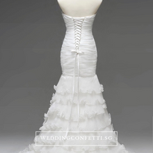 Load image into Gallery viewer, The Carlista White Tube Gown - WeddingConfetti