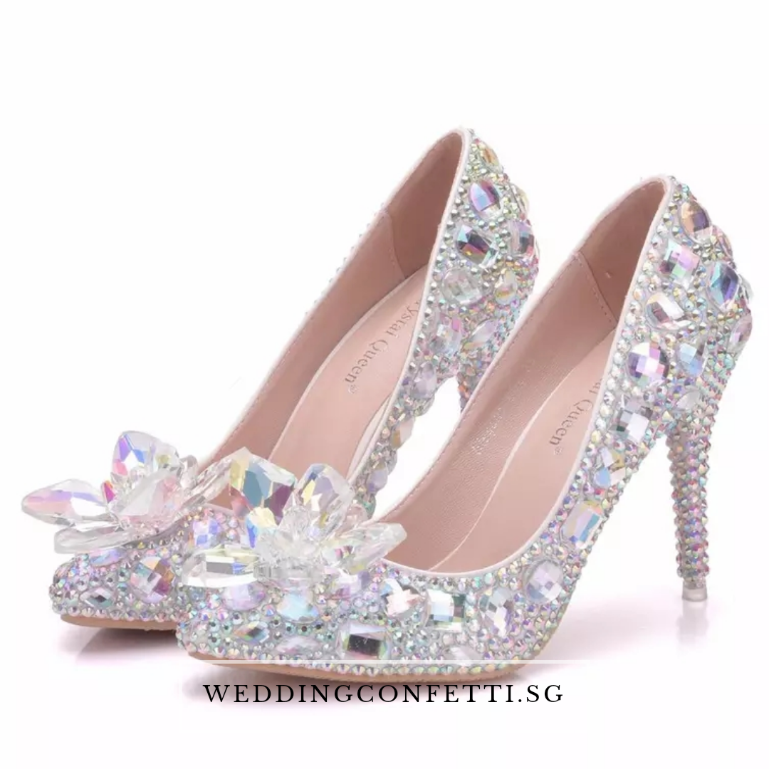Cinderella best sale crystal heels