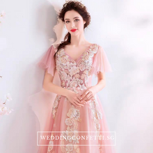 Load image into Gallery viewer, The Ansella Tulle Pink Gown - WeddingConfetti