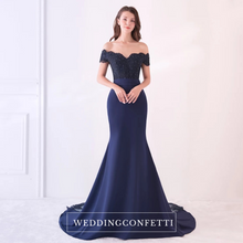Load image into Gallery viewer, The Fremonte Off Shoulder Gown - WeddingConfetti