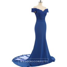Load image into Gallery viewer, The Fremonte Off Shoulder Gown - WeddingConfetti